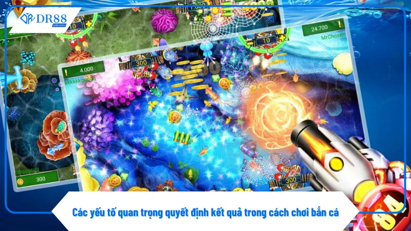 Cách Chơi Bắn Cá Tại Dr88 Chuẩn Xác Cho Người Mới Làm Quen 3 Sử dụng đúng loại súng giúp tăng hiệu quả trong cách chơi bắn cá