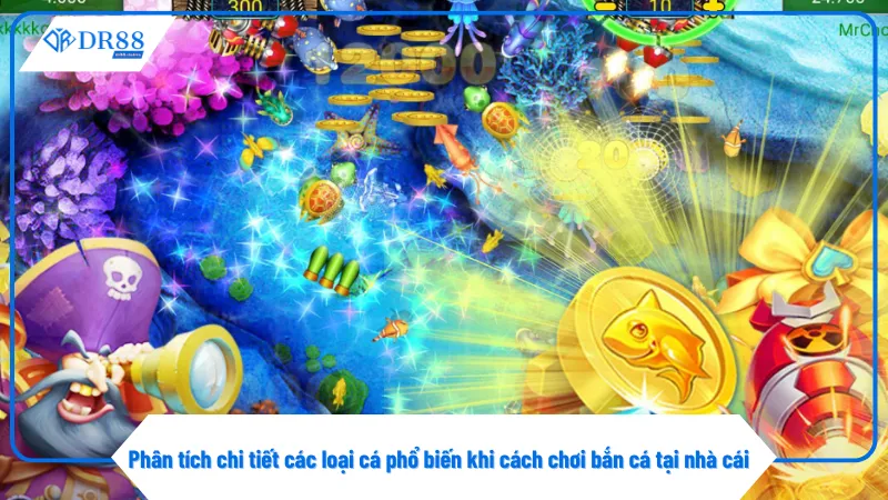 Cách Chơi Bắn Cá Tại Dr88 Chuẩn Xác Cho Người Mới Làm Quen 4 Cá đặc biệt hay boss cá là thách thức lớn trong cách chơi bắn cá