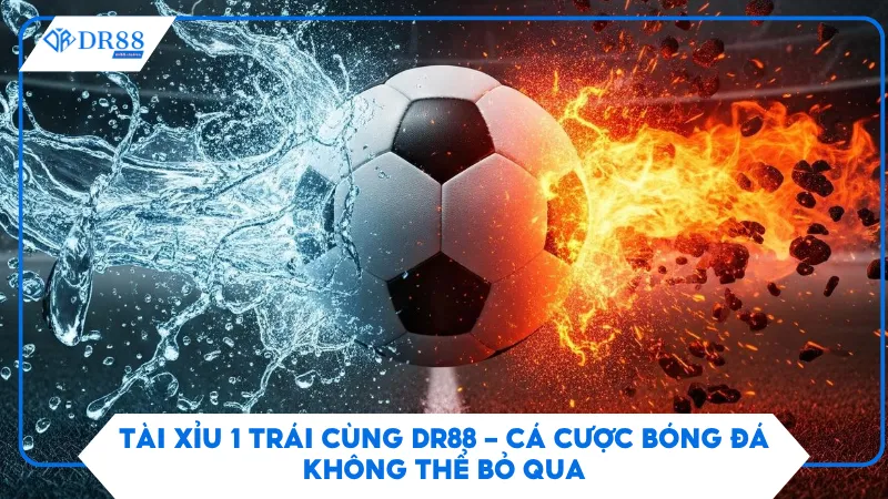 Tài Xỉu 1 Trái Cùng DR88 - Cá Cược Bóng Đá Không Thể Bỏ Qua 4 Tài Xỉu 1 Trái Cùng DR88 - Cá Cược Bóng Đá Không Thể Bỏ Qua