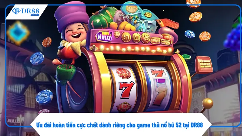 Nổ Hũ 52 Tại DR88 Thu Hút Người Chơi Với Thưởng Lớn 3 Càng chơi nhiều càng được hoàn nhiều theo cấp độ